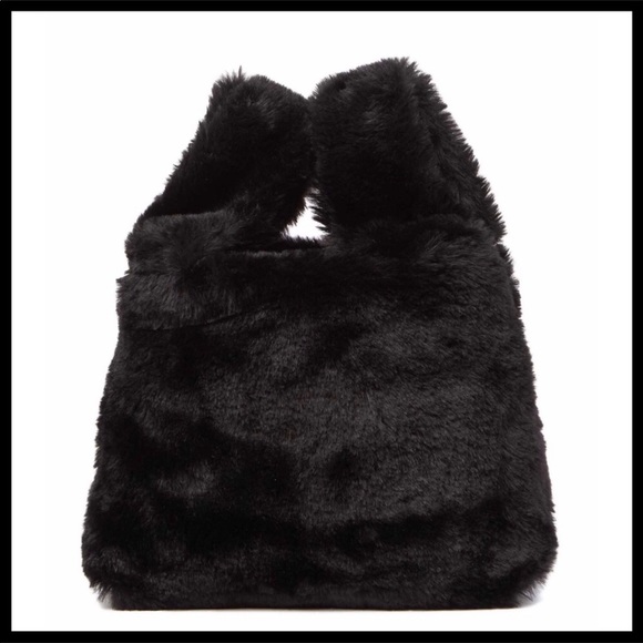 FRENCH CONNECTION BLACK MINI BAG WRISTLET A3C - Picture 3 of 8